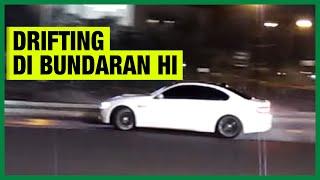 Rifat Sungkar Drift with BMW M3 E92 for Catatan Si Boy Drift at Bunderan HI