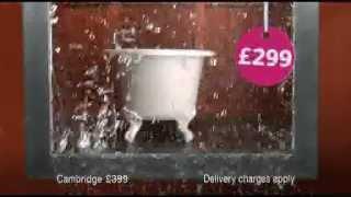 Bathstore TV Advert - January Sale Starts Boxing Day - Niagara Falls In The Bathroom