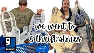 Goodwill Bins Thrifting For Resell - Home Decor and Antiques