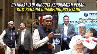 DIANGKAT JADI ANGOTA KEHORMATAN PERADI | KDM BAHAGIA DIDAMPINGI NYI HYANG