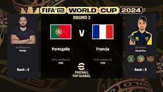 FIFAe WORLD CUP 2024 ROUND 3 | EFOOTBALL 2025: THE187BUTCHER (RANK 4) VS DORIANFEAR (RANK 5)