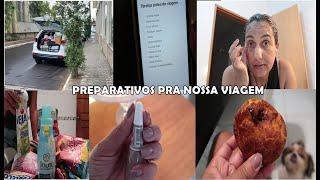 Preparando pra viagem, compras de mercado, fiz as unhas, tonalizei o cabelo, como me organizo