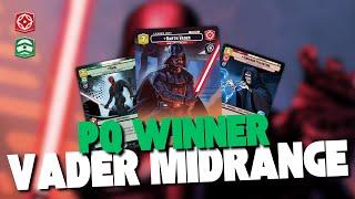 DARTH VADER WINNER!! Midrange Deck - Karabast Gameplay / Star Wars Unlimited - EN-US