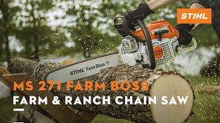 MS 271 FARM BOSS® Farm and Ranch Chain Saw | STIHL