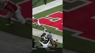 Adrian Martinez First Nebraska Touchdown!!! #Shorts