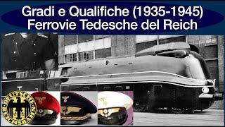 Gradi e Qualifiche Ferrovie Tedesche (1935-1945) - Spallina