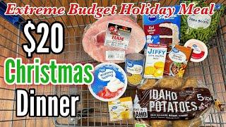 $20 Christmas Dinner | Ultra Budget-Friendly HOLIDAY Recipes | Julia Pacheco