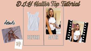 D.I.Y Halter Top Tutorial