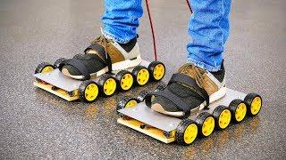 DIY Electric Roller Skate Shoes at Home