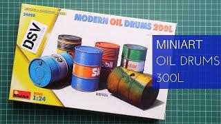 Miniart 1/24 Modern Oil Drums 300L (24008) Review