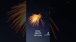 Zink 909 Best rockets fireworks #fireworks #petardy #pirotechnika #fajerwerki #fireworkshorts