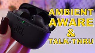 JBL Wave Beam: Ambient Aware and TalkThru Features - A Closer Look