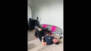 Supine Pelvic Tilt with Block Squeeze