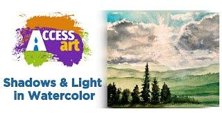 Access Art:  Shadows and Light in Watercolor  |  Community Programming