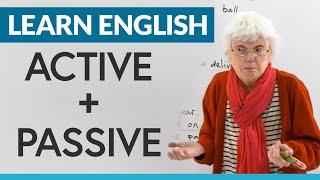 Learn English Grammar: What’s the difference between ACTIVE & PASSIVE?