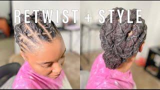 10 MO RETWIST + STYLE | Barrel Twists