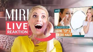 Miri reagiert LIVE: "Hautpflege: Routinen und Tipps für eine gesunde Haut und Anti-Aging"