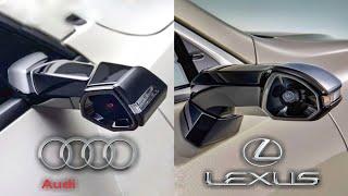 Audi Virtual Mirror Vs Lexus Digital Side-View Monitor