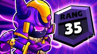 j'ai MONTÉ mon D'JINN au RANG 35 (premier rang 35) avec YOUYOU et BROSTA - BRAWL STARS FR