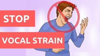 If You Feel Strain When You Sing - WATCH THIS | By Roger Burnley