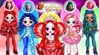 Get Ready With Elsa, Draculaura & Wednesday featuring Red from Descendants: The Rise of Red