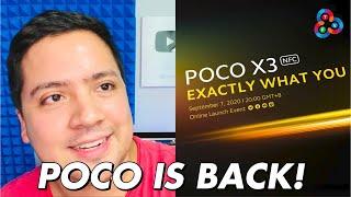 POCO X3 NFC - POCO GLOBAL IS BACK!