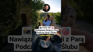 Nawiązanie Relacji z Parą Podczas Sesji i Ślubu | Jacek Sierżyński ##shorts #wesele #ślub #fotograf