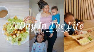 A DAY IN THE LIFE OF A 22 YEAR OLD MOM WITH TWO TODDLERS| 6am routine + sleep training + wfh & more!