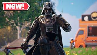 NEW DARTH VADER SAMURAI Skin Gameplay In Fortnite!