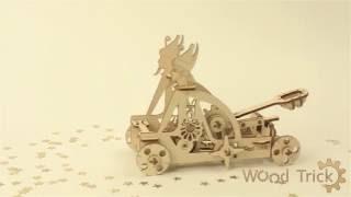 "Catapult" - Wood Trick mechanical 3D- modelling