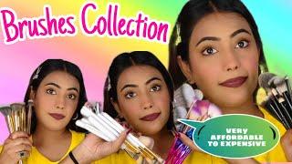 Huge *Brushes* collection 2022 affordable to Expensive ll Akanksha soni 