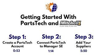 PartsTech & Mitchell 1 Manager SE: Set Up & Tour