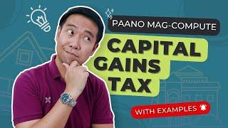 Capital Gains Tax Philippines | PAANO MAG COMPUTE NG CAPITAL GAINS TAX