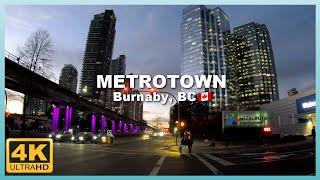 4K Virtual Walking Tour - METROTOWN, Burnaby, BC, Canada [November, 2023]