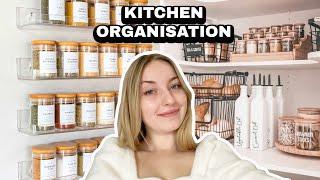 Clean up with me /Küchen Organisation