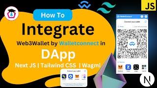 How to integrate web3modal by walletconnect in your own DApp by MartianAcademy.