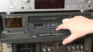 Запись звука на Hi-Fi видеомагнитофон Panasonic NV-BS900 /Audio recording on a Hi-Fi video recorder