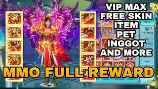 Mmo Rpg Full Reward Vip Max - Free Skin. Item. Pet Inggot And More