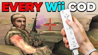 Playing EVERY Call of Duty on the Wii