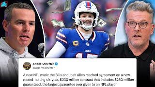 Bills GM Brandon Beane Gives Insight On Josh Allen's Extension With Highest Guarantee In NFL History