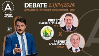 DEBATE DOS CANDIDATOS A PREFEITO DE VISTA ALEGRE DO PRATA