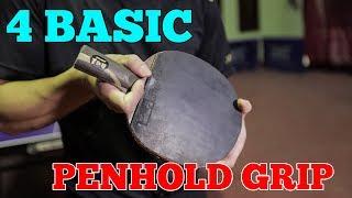 4 BASIC PENHOLD GRIP | MLFM Table Tennis Tutorial