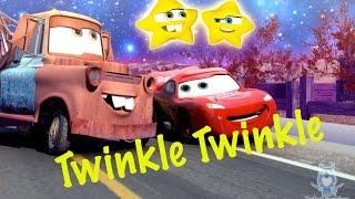 Funny McQueen  and Mater Toys from CARS Sing Twinkle Twinkle Little Star | Kids Nursery Rhymes