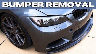 Quick & Easy DIY Guide: How to Remove BMW Front Bumper Cover | E90, E92, E93