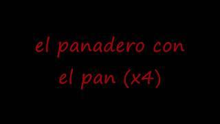 Tin tan el panadero letra