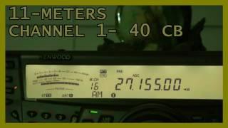 CB RADIO 11 METER CHANNELS