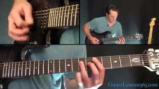 Round and Round Guitar Lesson - Ratt - Chords/Rhythms
