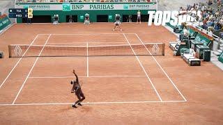 Top Spin 2K25 - Roger Federer Vs Francis Tiafoe I Roland Garros I Legend AI (PS5)