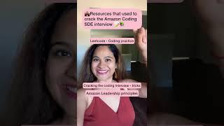 Amazon SDE interview prep resources #amazon #softwareengineer #softwaredeveloper #computerscience
