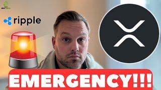  EMERGENCY! XRP RED ALERT!!!!